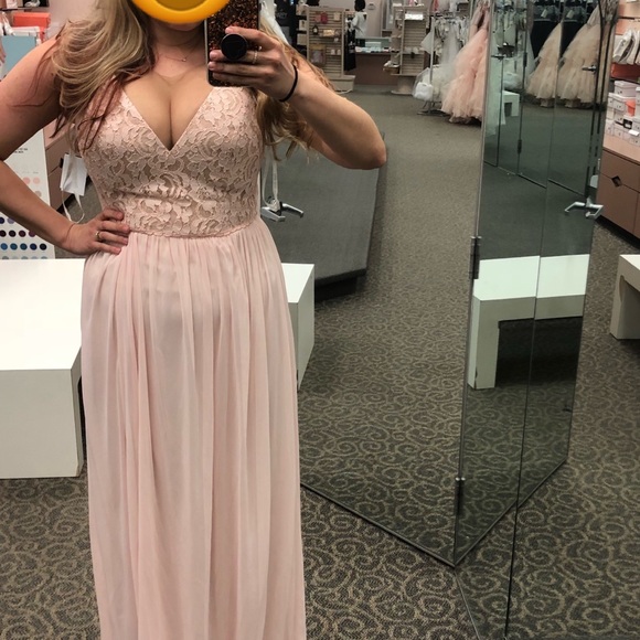 David's Bridal Dresses & Skirts - Blush Pink Dress